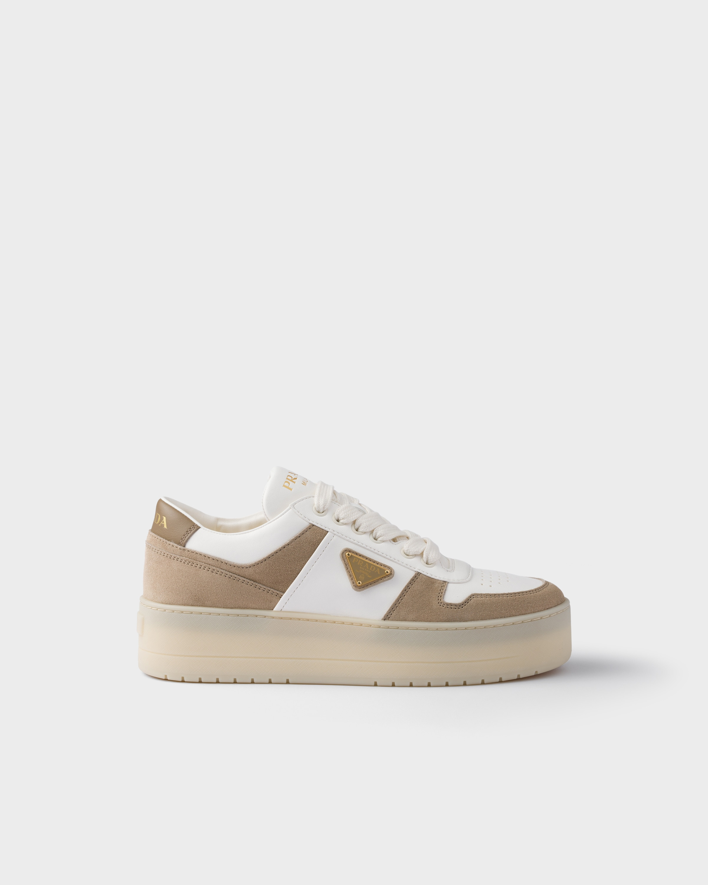 Downtown Bold nappa leather and suede sneakers - 2