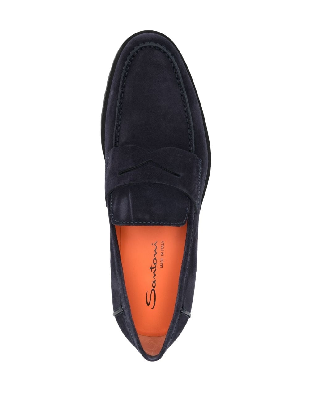 Rock penny-slot suede loafers - 4
