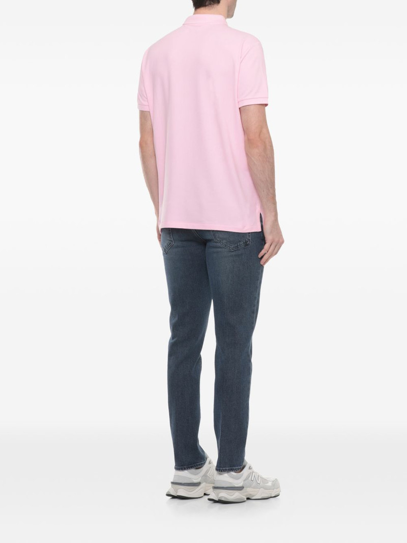 embroidered-logo cotton polo shirt 4