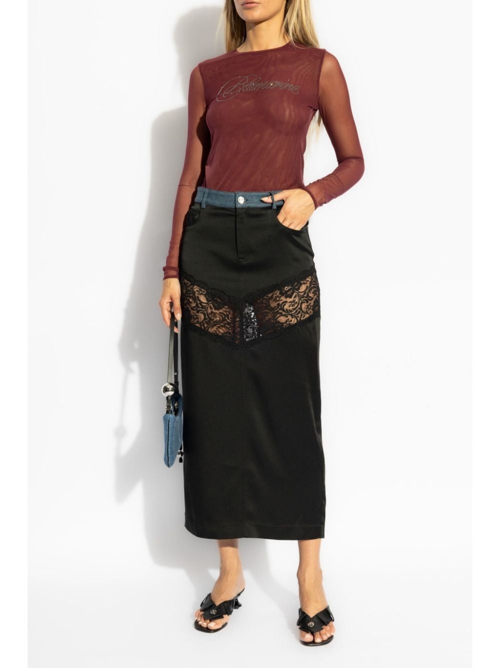 logo-embellished top - 2