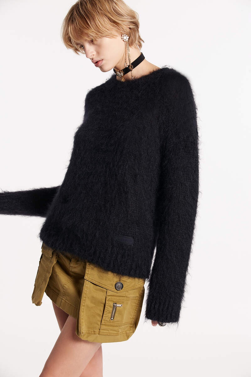MOHAIR CREWNECK KNIT - 3