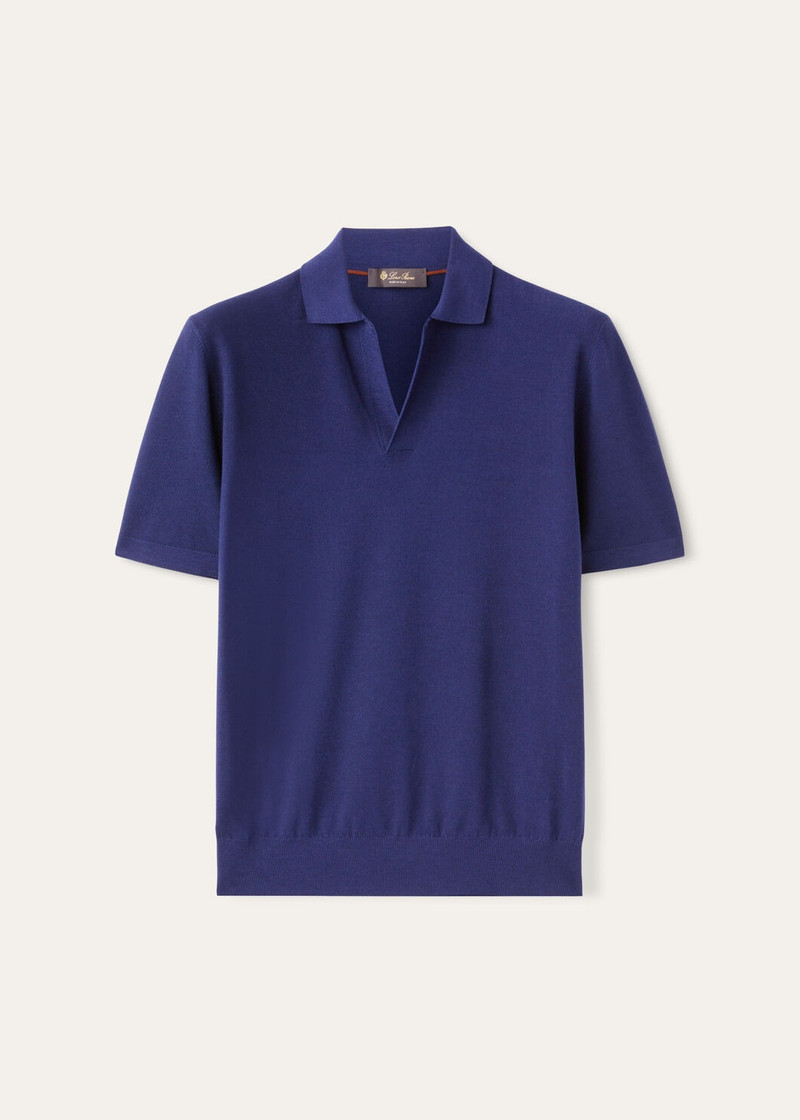 Buttonless Polo Shirt 1