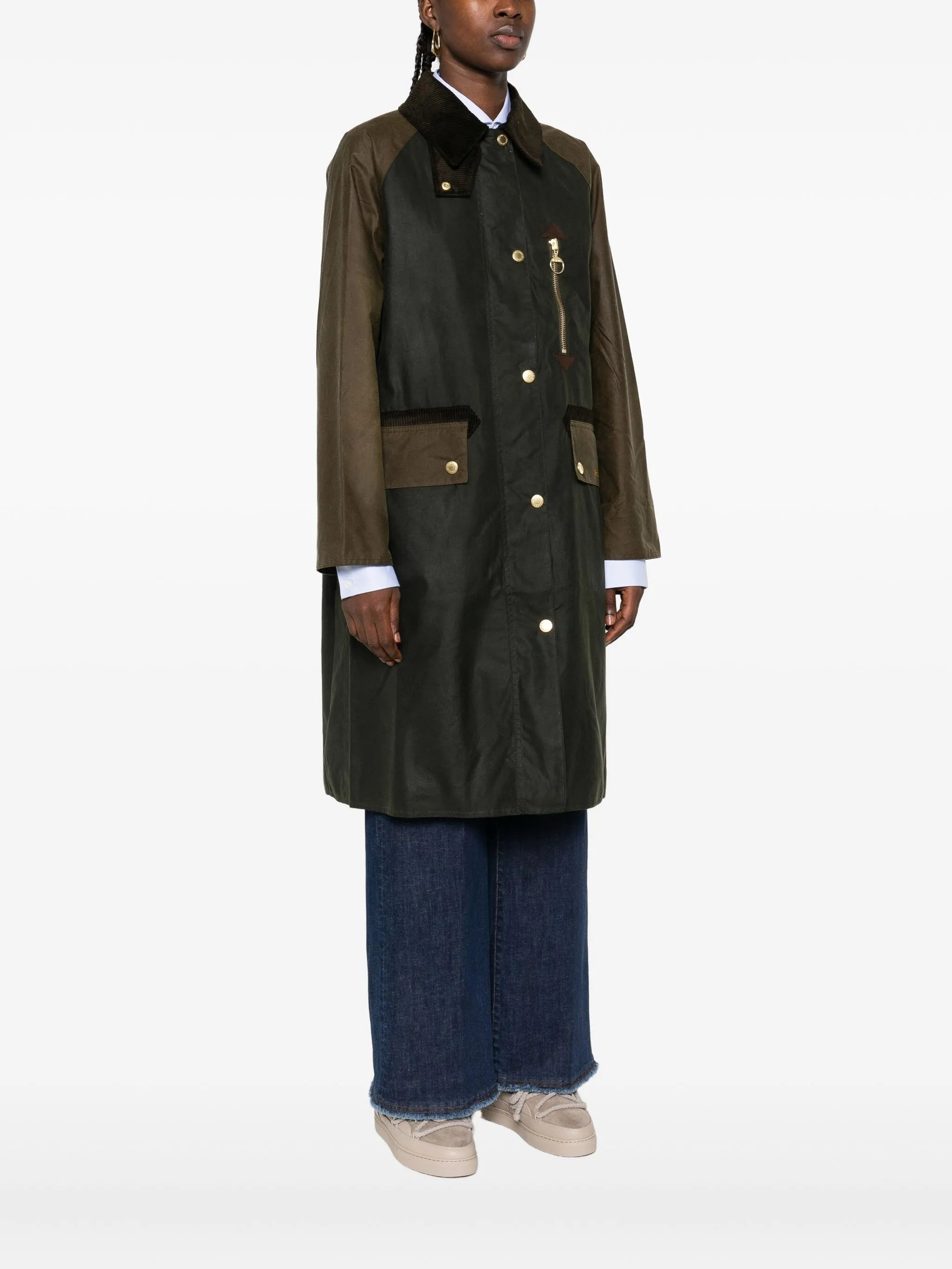 Barbour Raglan-sleeve Buttoned Coat - 2