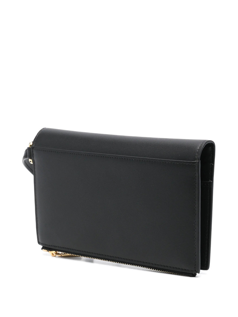 Logo-lettering Clutch Bag 3
