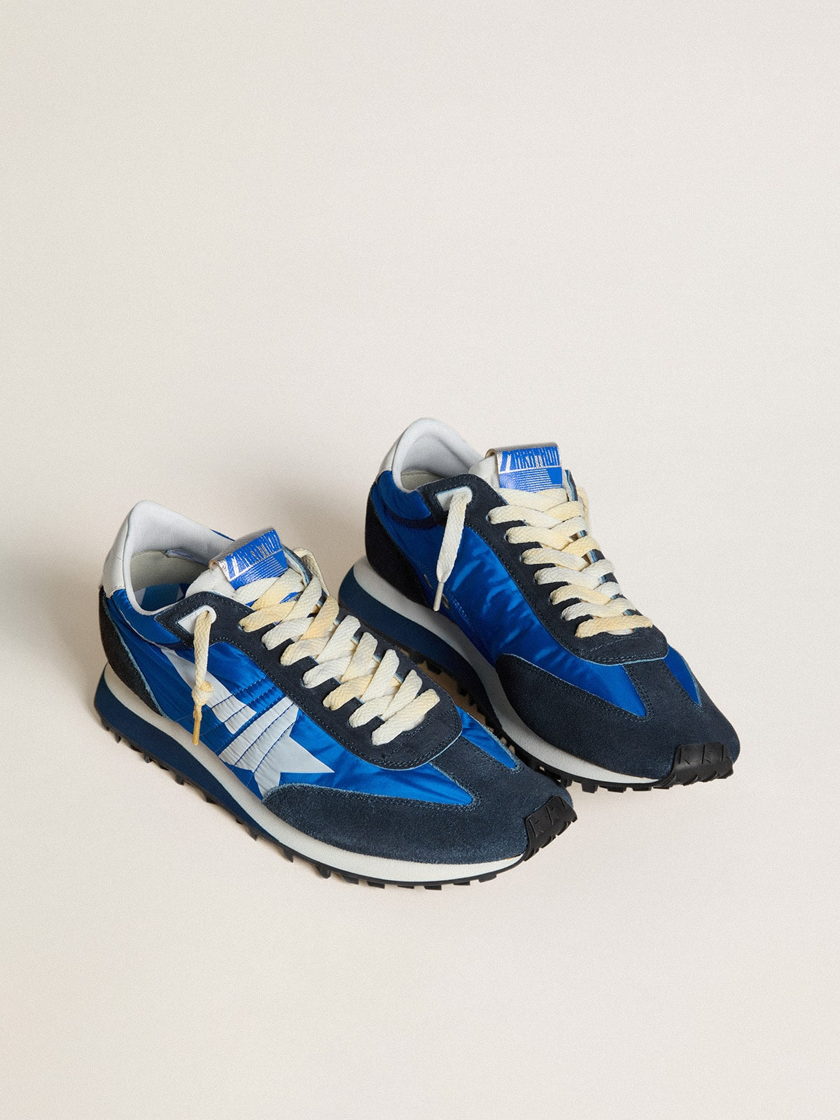 Men’s Marathon with blue nylon upper and white star - 2