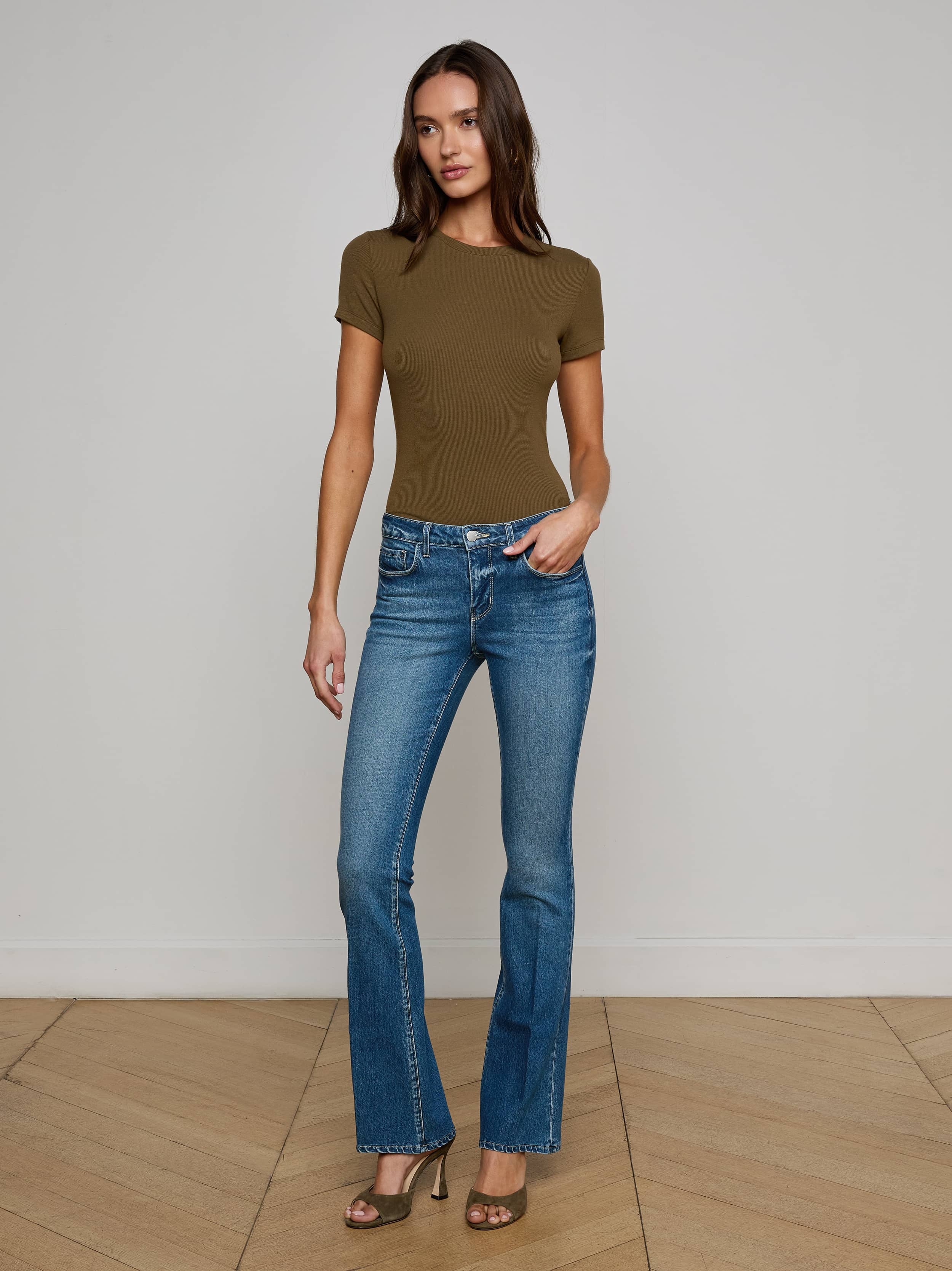 Cara Low-Rise Bootcut Jean - 2