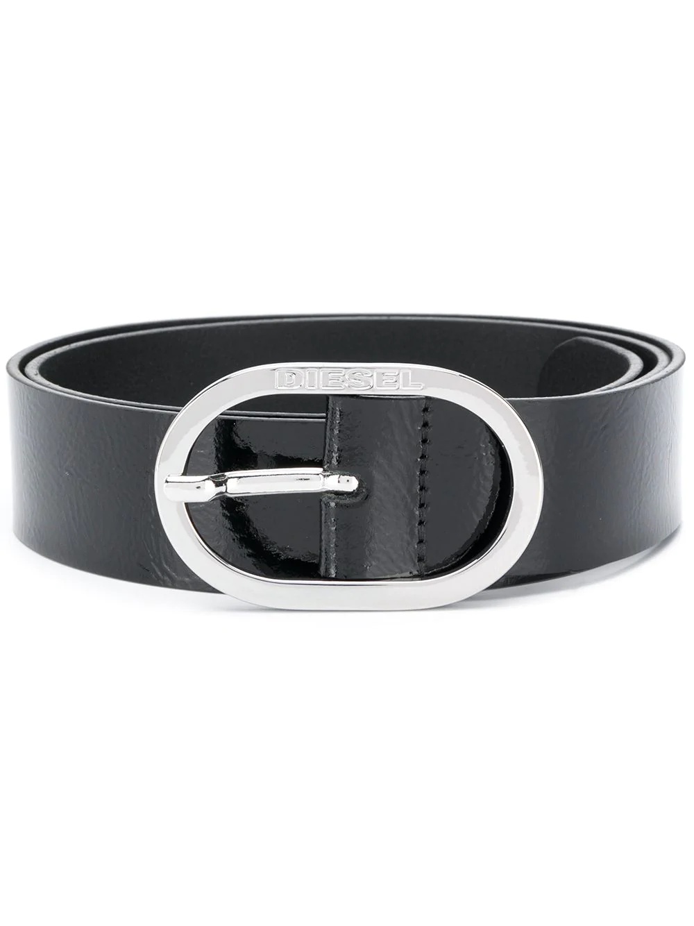 oval buckle belt - 1