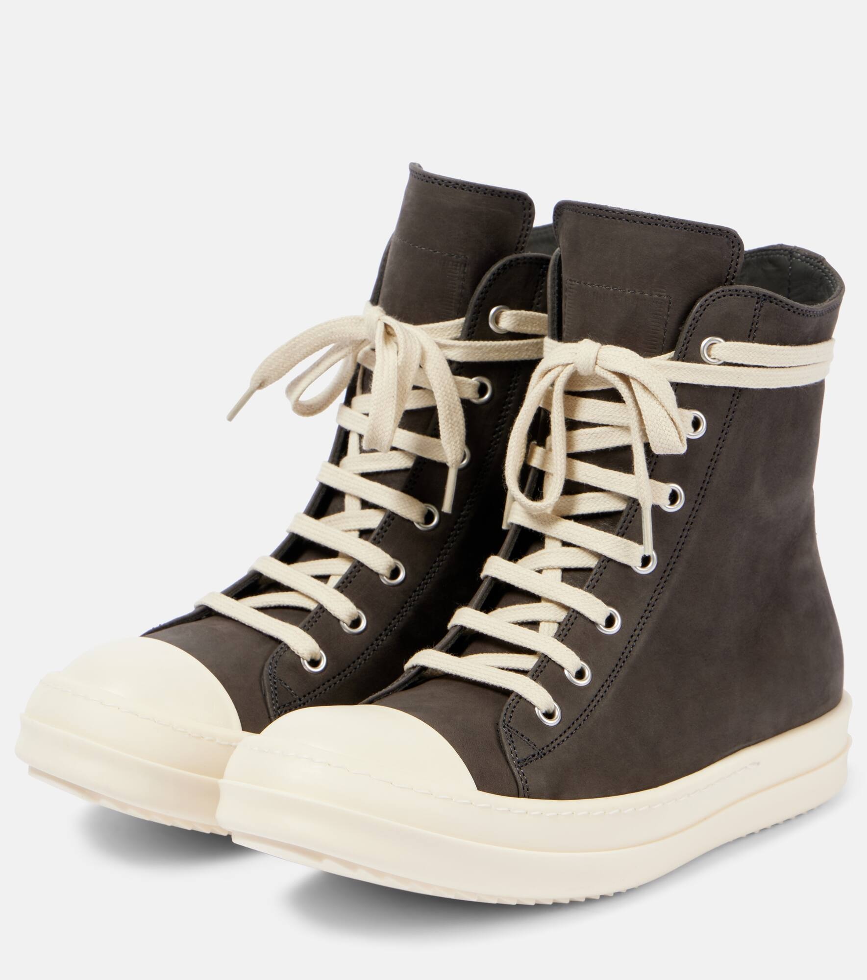 Geobasket suede high-top sneakers - 5
