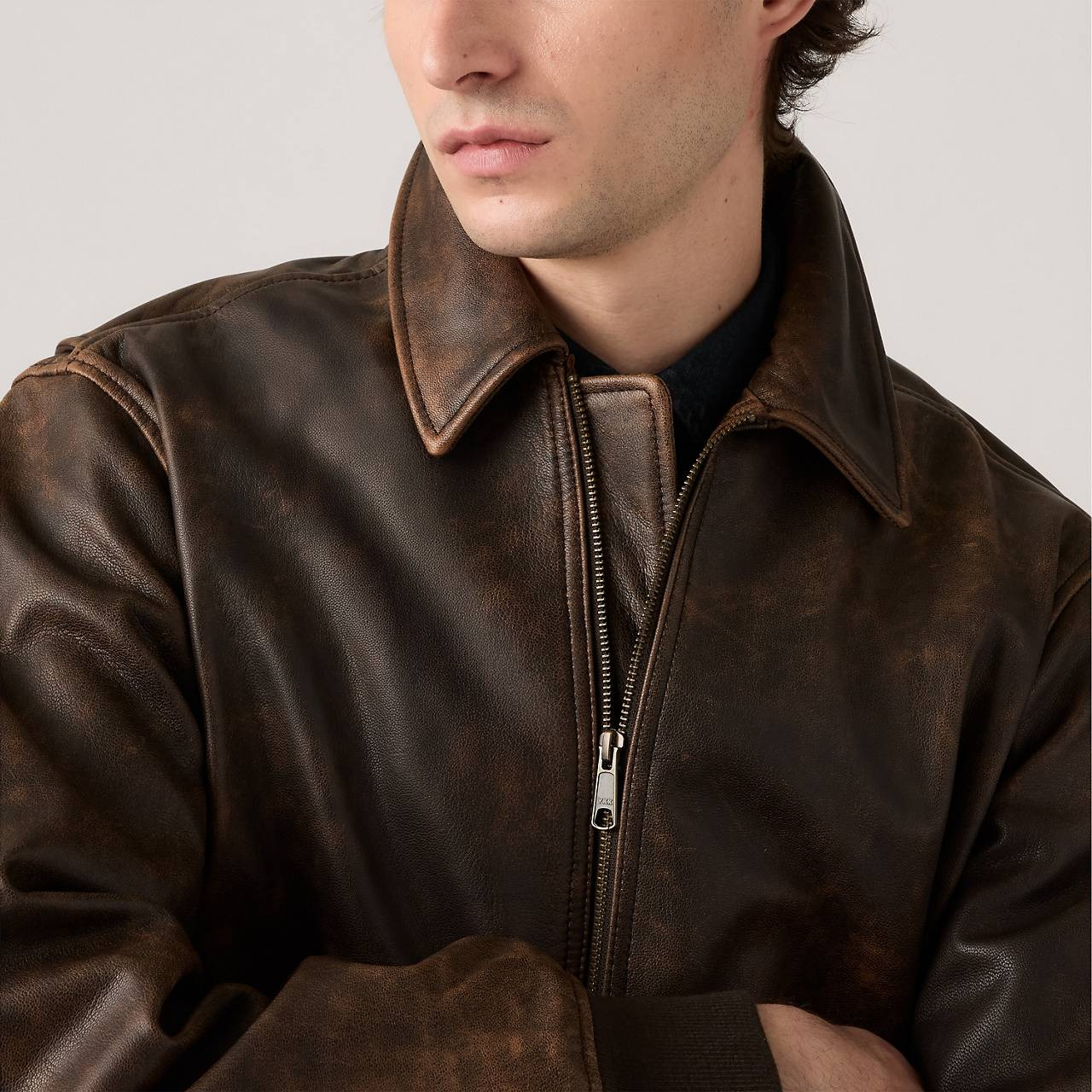 CLAYTON LEATHER JACKET - 5