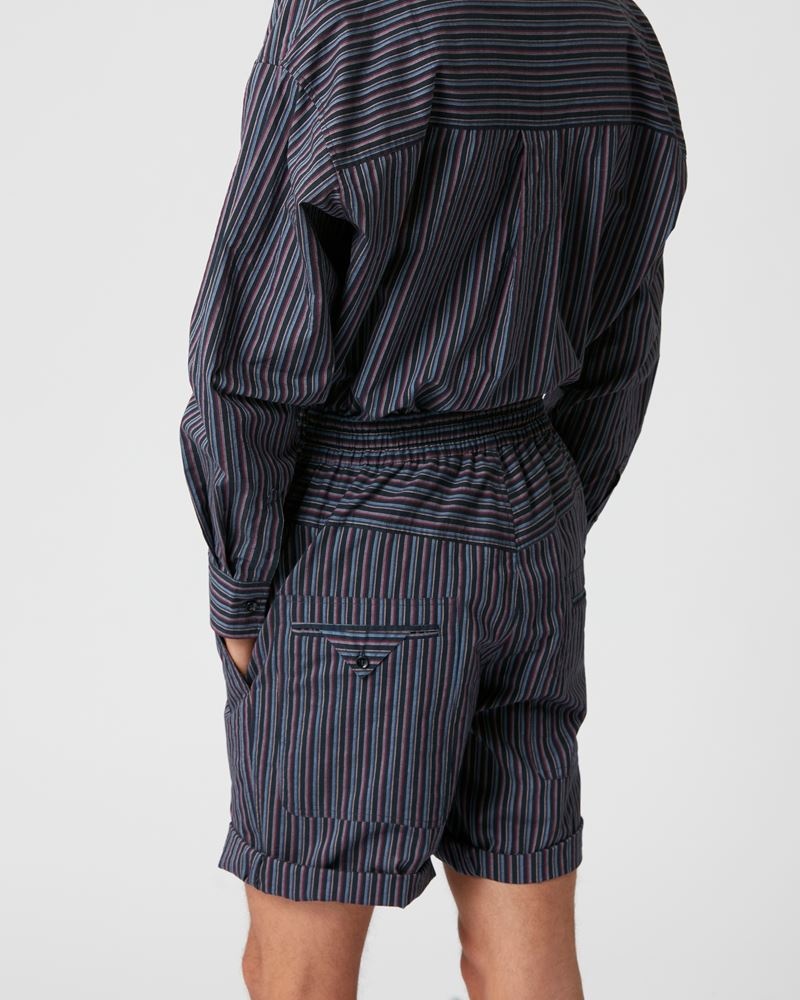 TAYAN STRIPED SHORTS - 5
