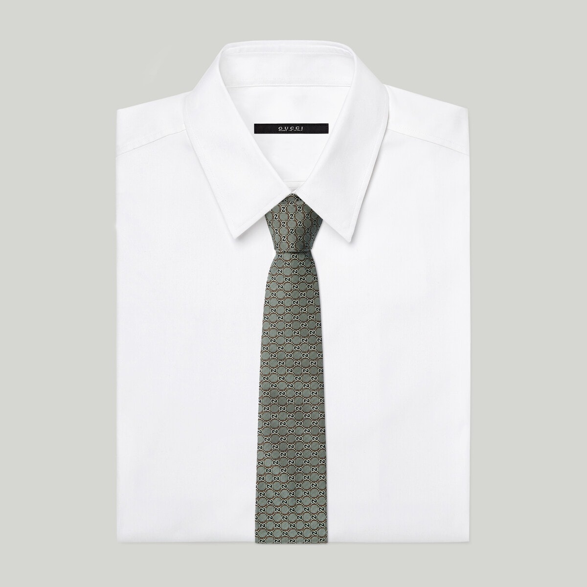 GG silk jacquard tie - 2