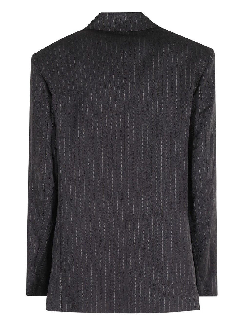 ESSENTIEL ANTWERP pinstripe double-breasted blazer outlook