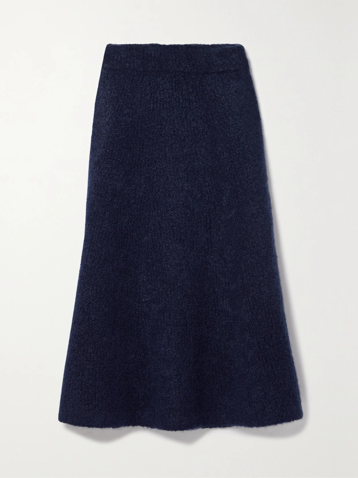 Pablo Cashmere And Silk-blend Bouclé Midi Skirt - 1