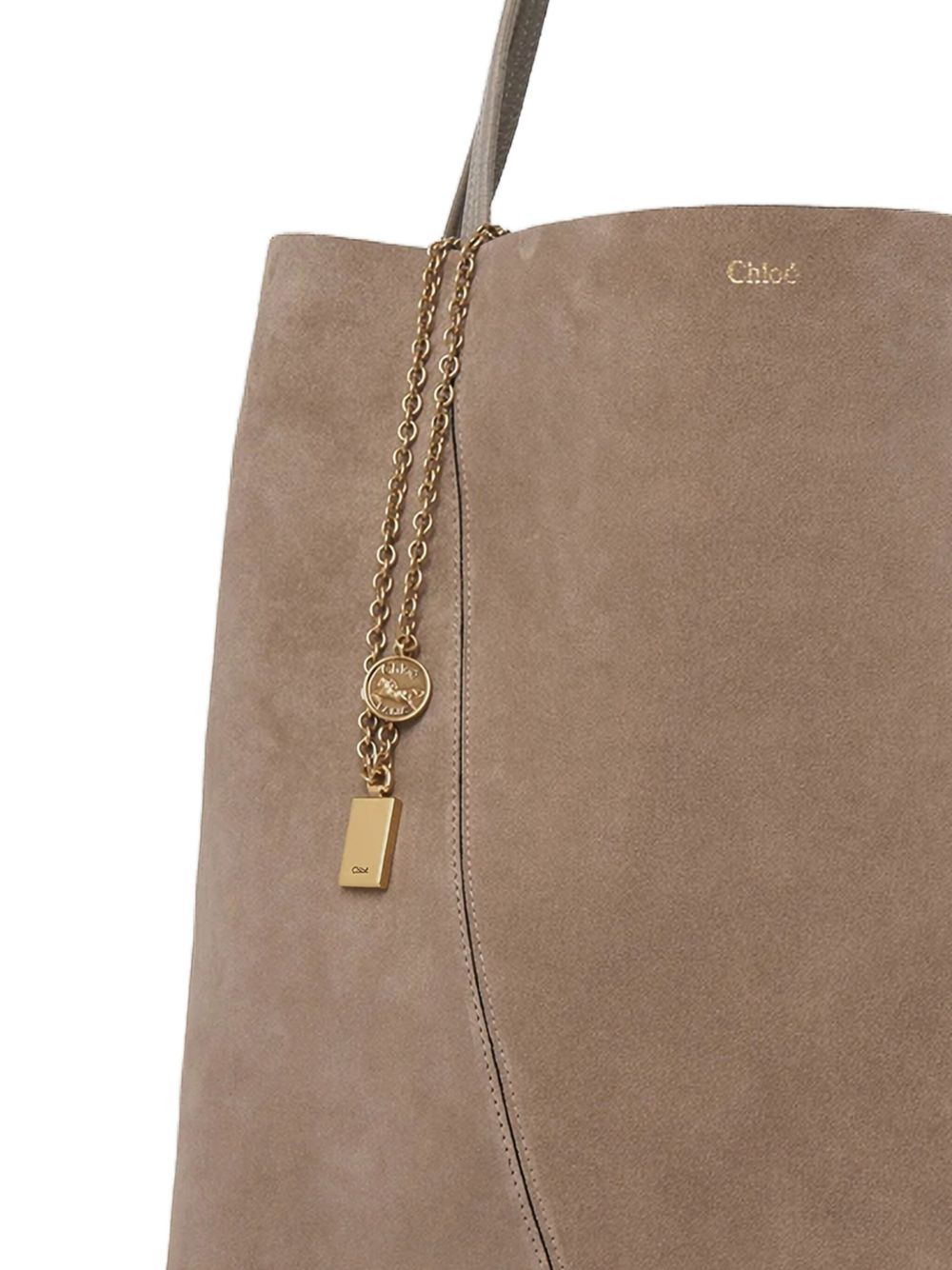 large Spin chain-embellished tote bag - 2