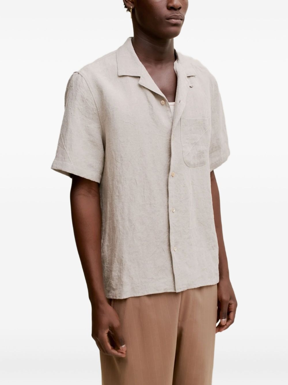 Gioia short-sleeve button-up shirt - 3