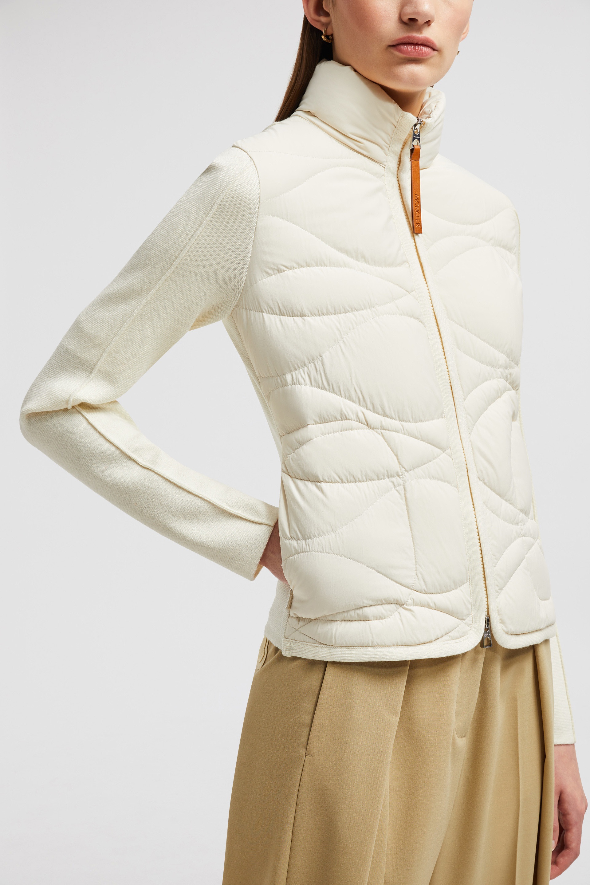 Padded Wool Cardigan - 6