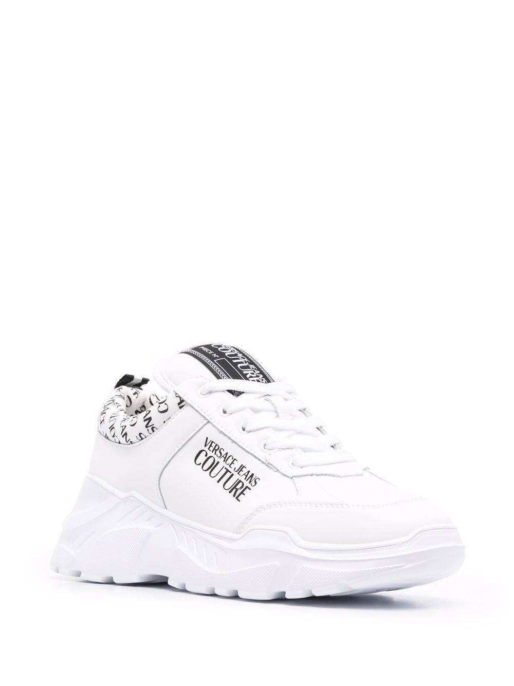 logo-print chunky sneakers - 2