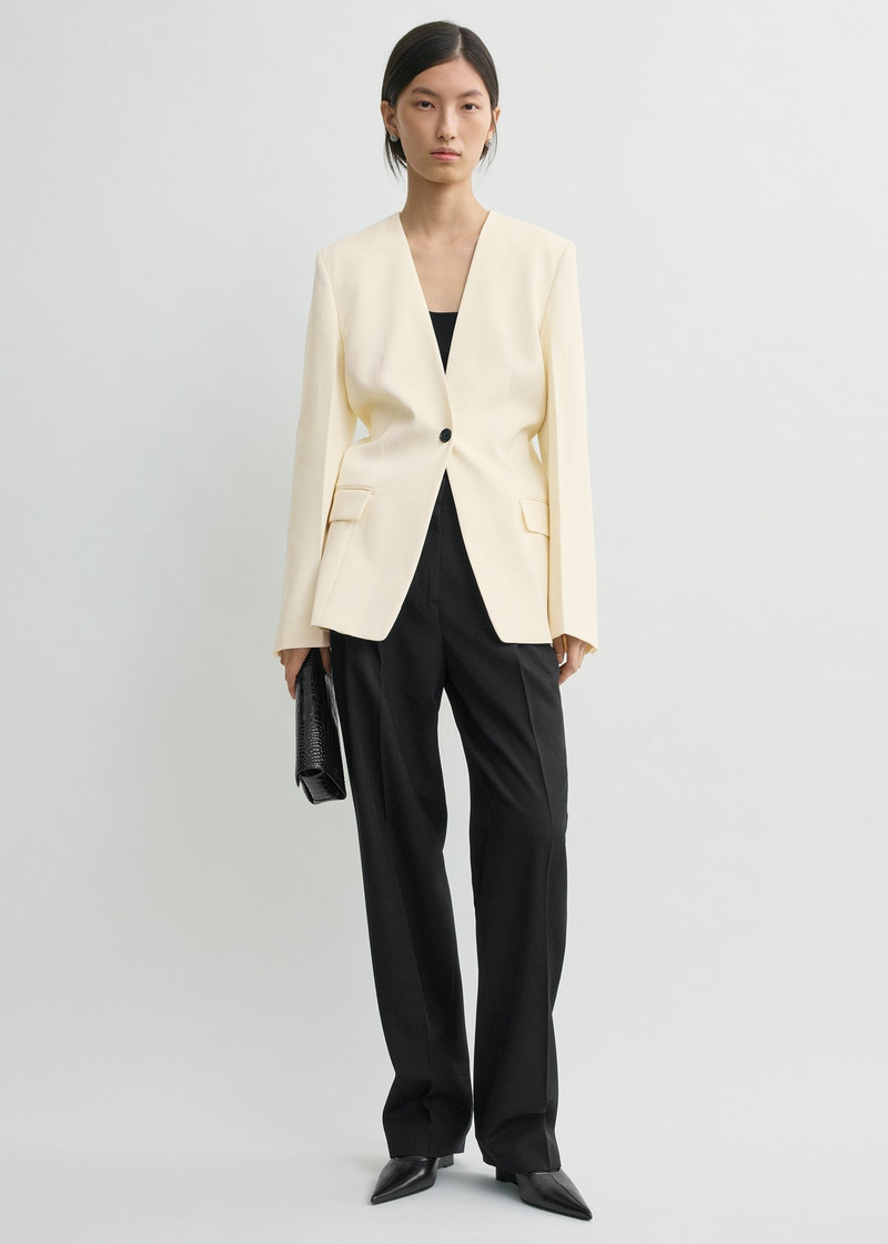 TOTEME Slouch blazer off-white outlook