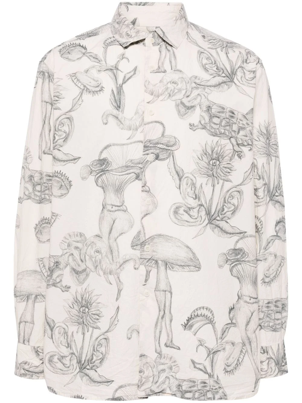 Big Raccourcie cotton shirt - 1