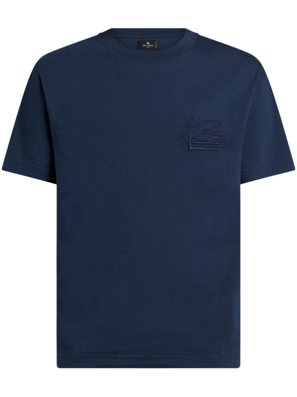 Pegaso-embroidery T-shirt - 1