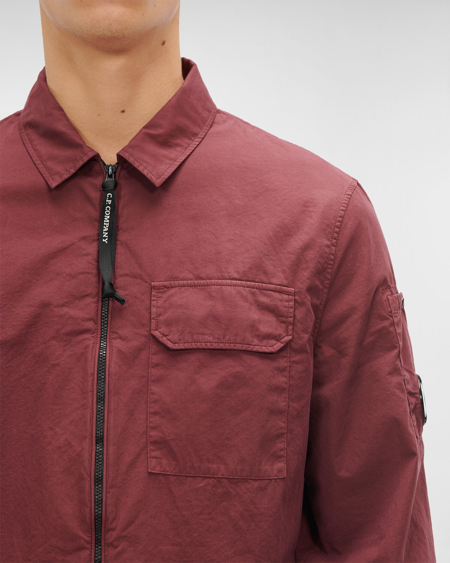 Gabardine Zipped Shirt - 5