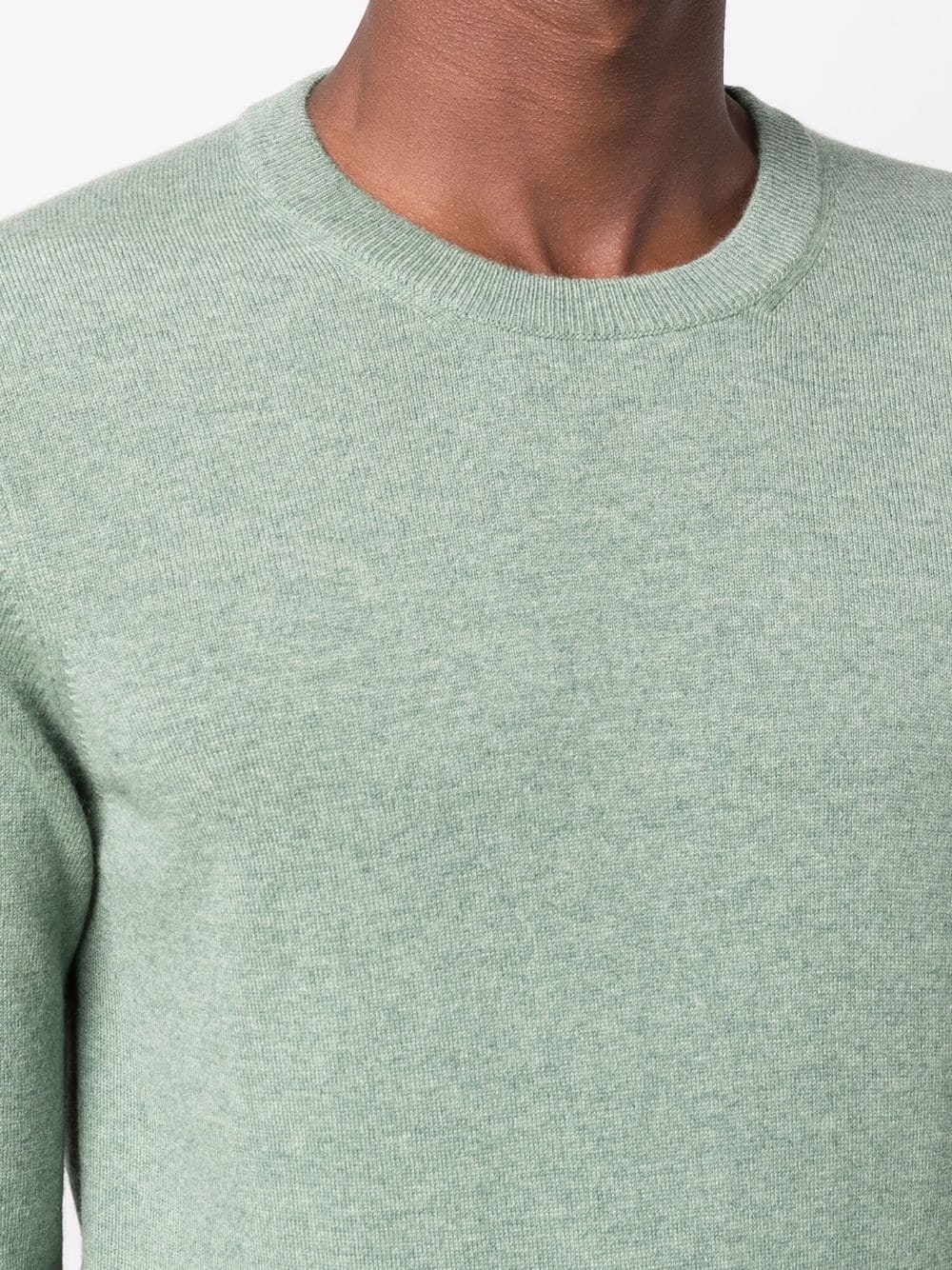 crewneck cashmere jumper - 5