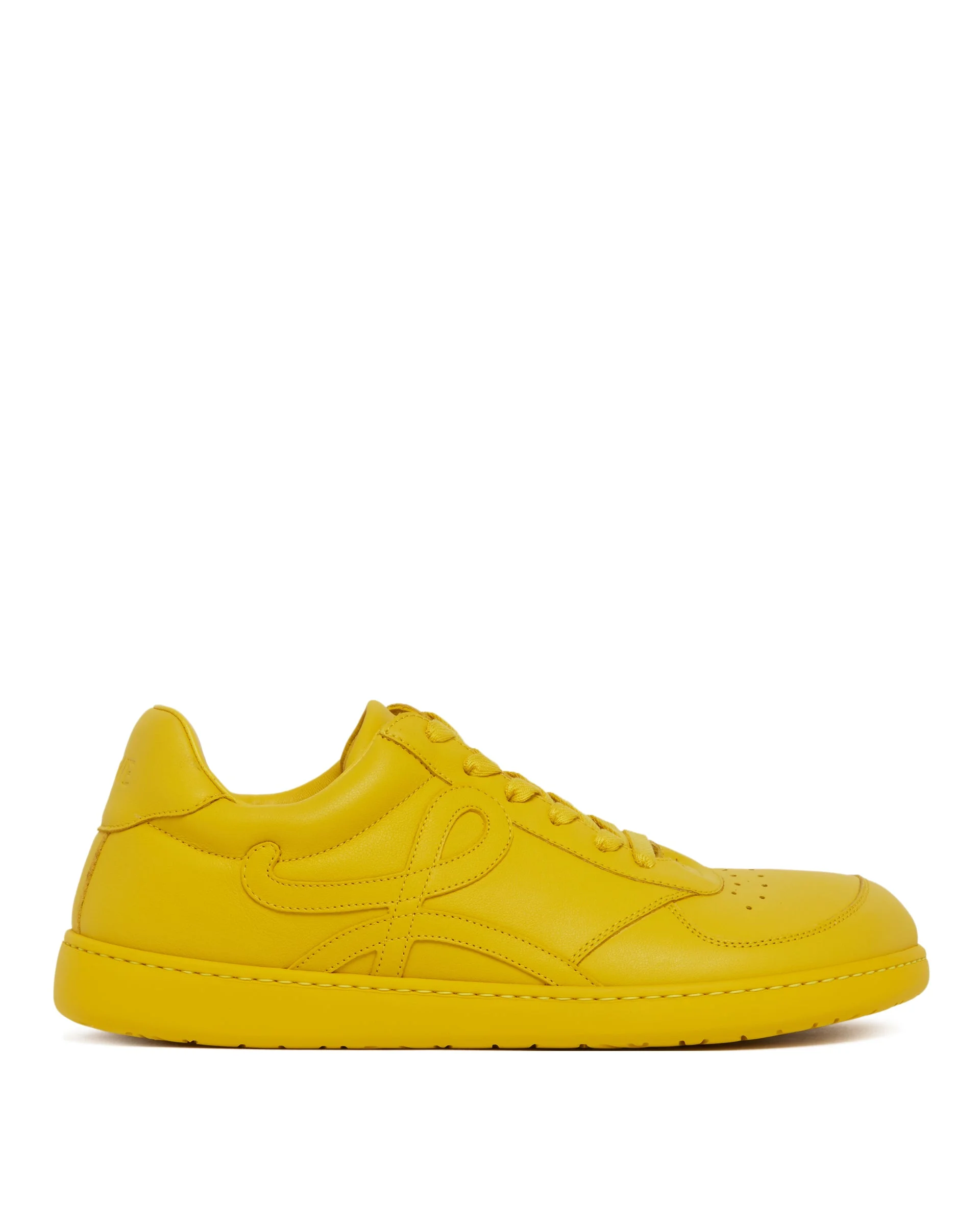 Yellow Jambo Leather Sneakers - 1