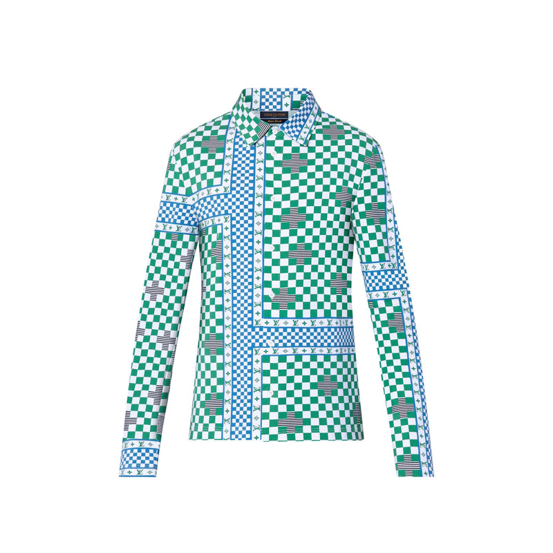 Printed Slim Jersey Shirt 1