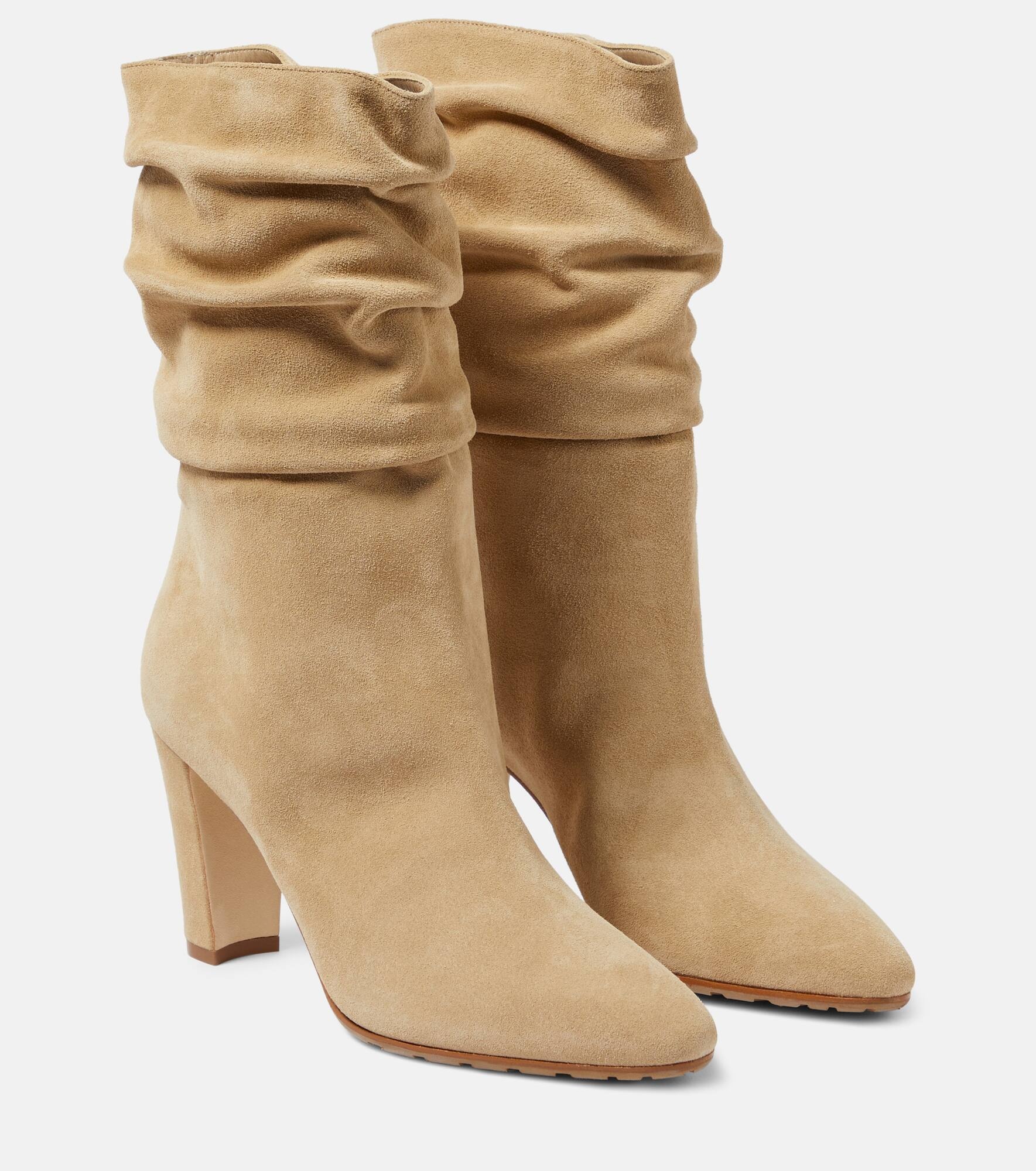 Calasso suede ankle boots - 1