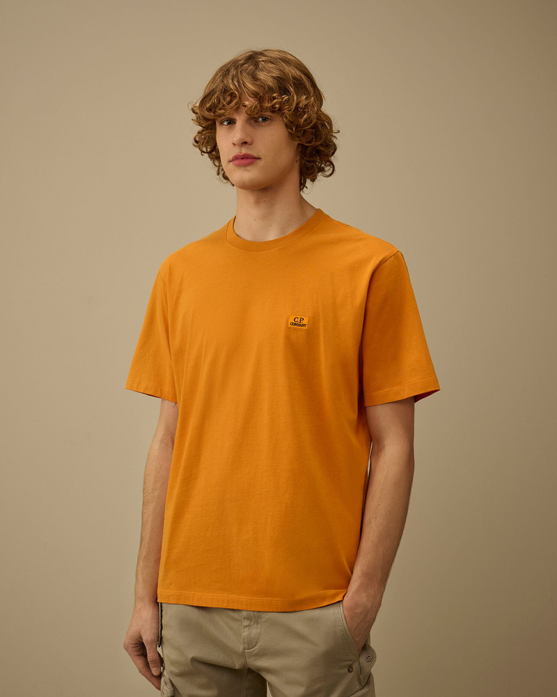 30/1 Jersey Short Sleeve Logo Patch T-Shirt 3