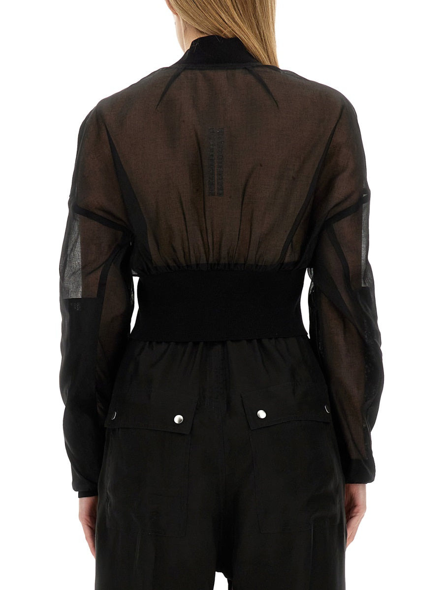 Rick Owens Women Cropped Jacket - 3