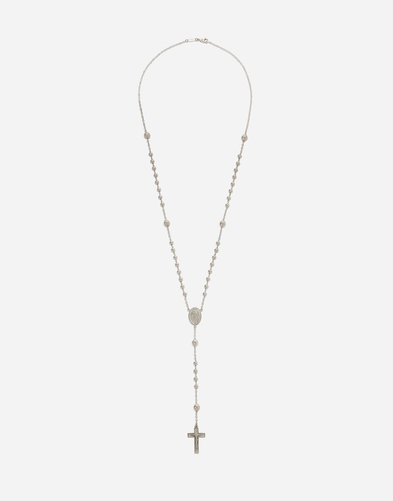 Sicily Rosary Necklace 18-carat white gold 1