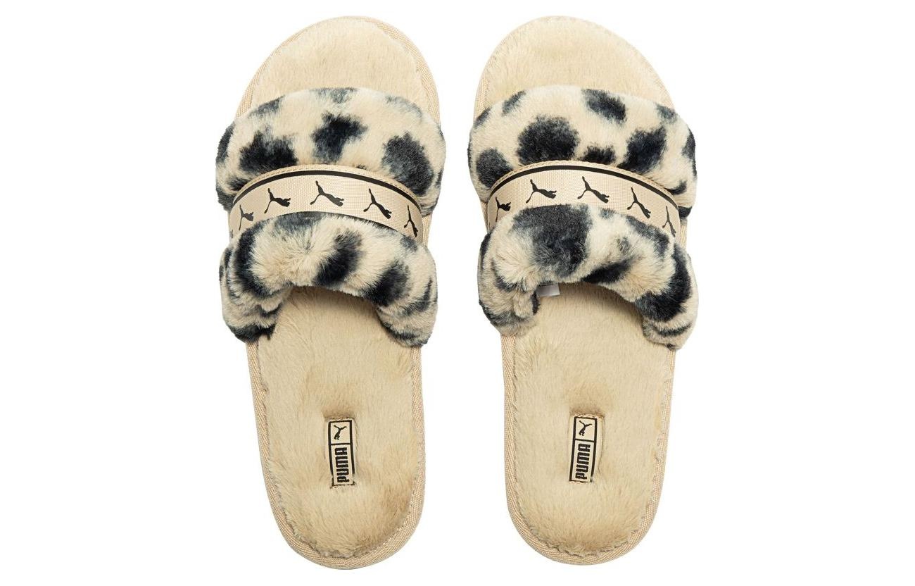 (WMNS) PUMA Fluff Remix Animal BX 'Cream Black' 390970-01 - 5