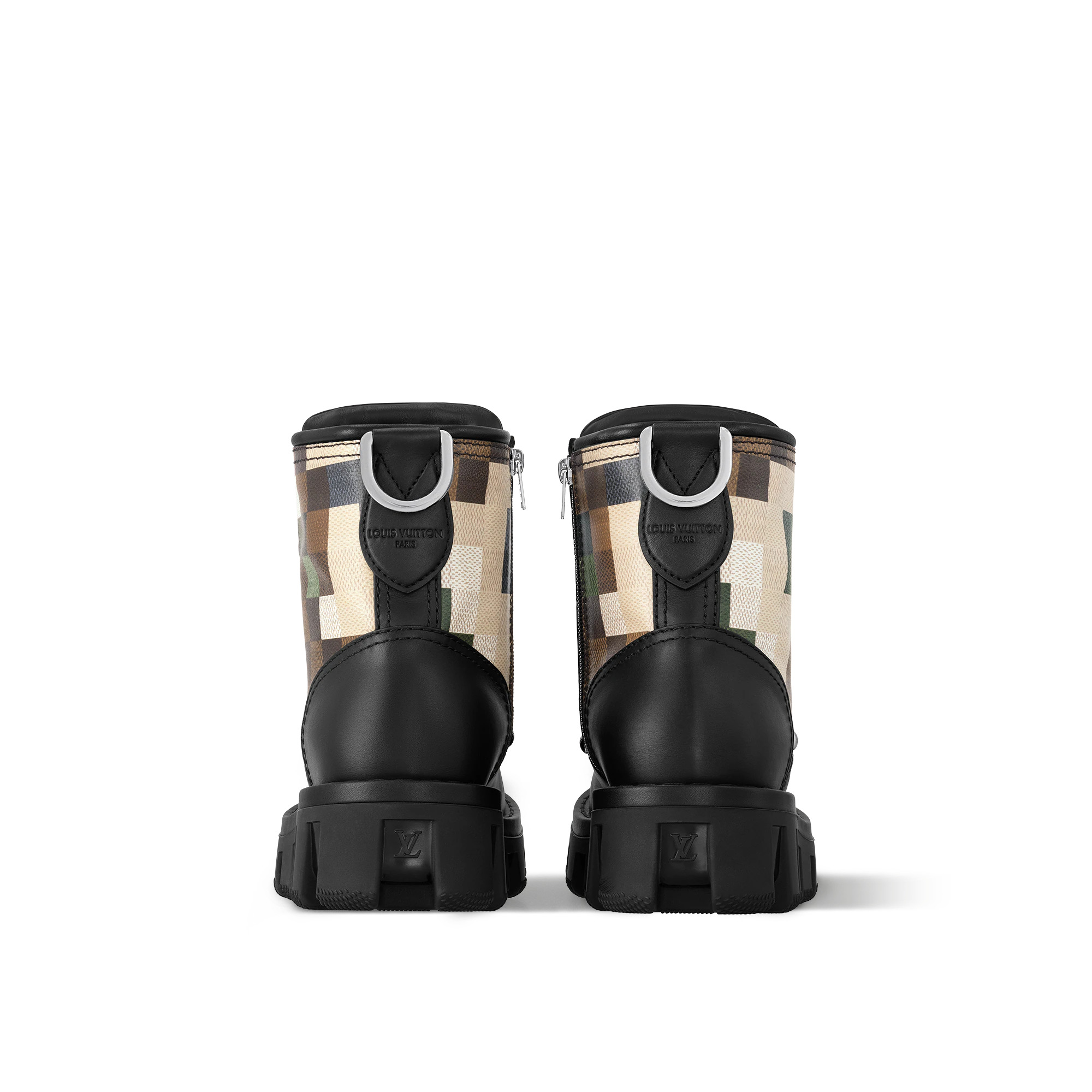 LV Checker Combat Boot - 5