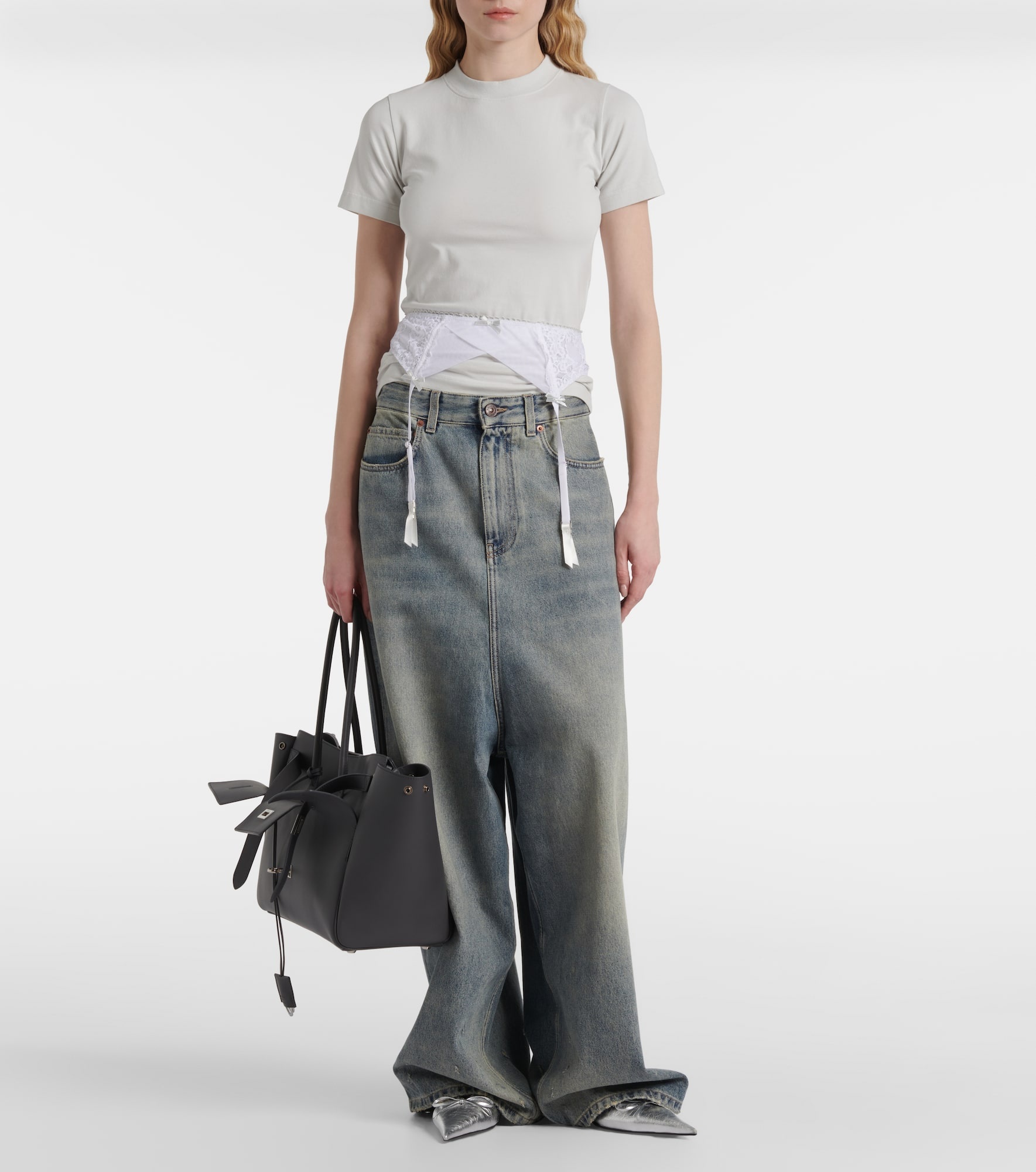 Bel Air Medium leather tote bag - 5