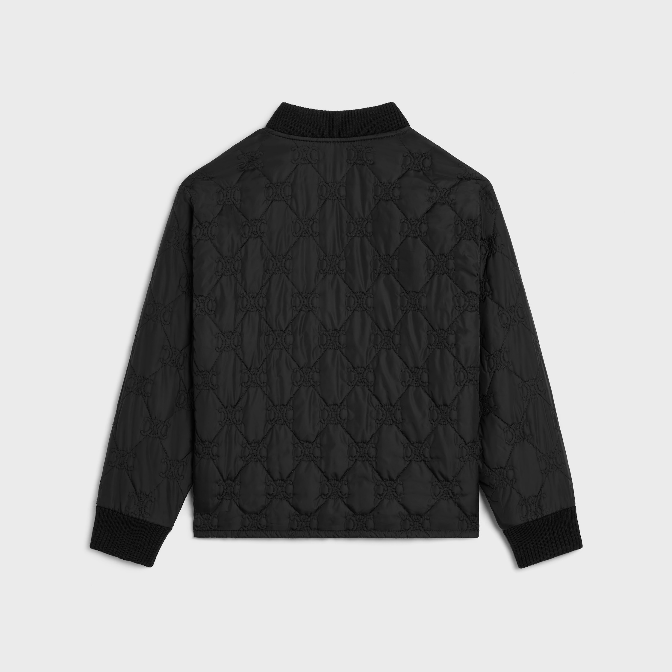 triomphe teddy jacket in lightweight nylon - 2