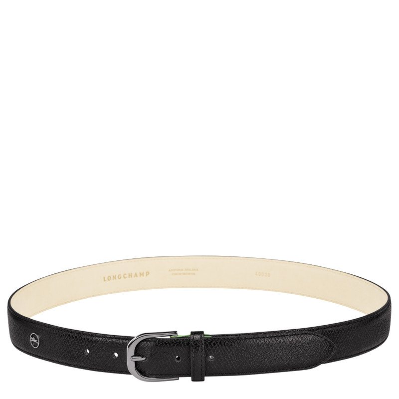 Le Pliage Ladies' Belt Black - Leather 1