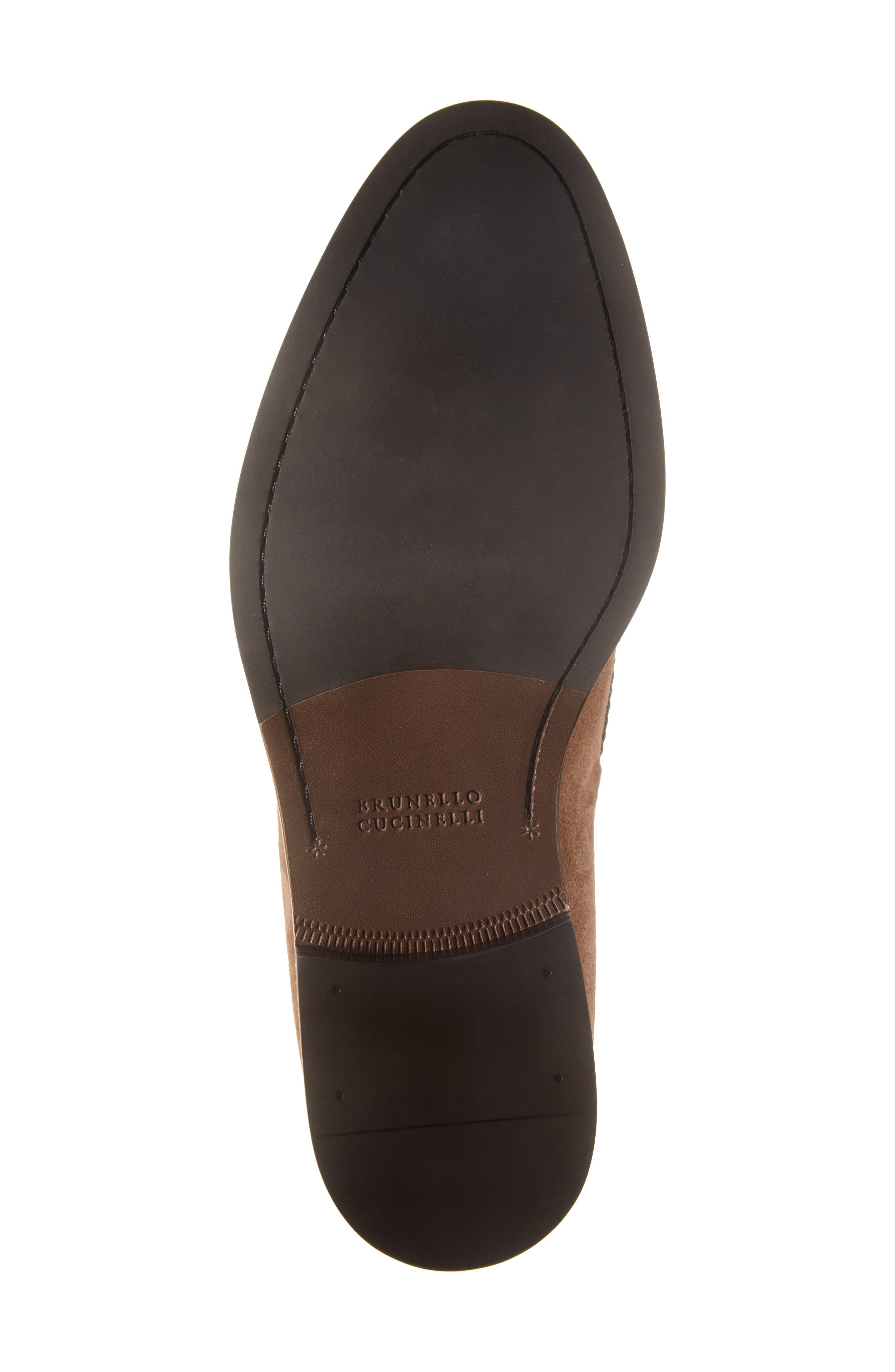 Tassel Detail Suede Loafer - 6