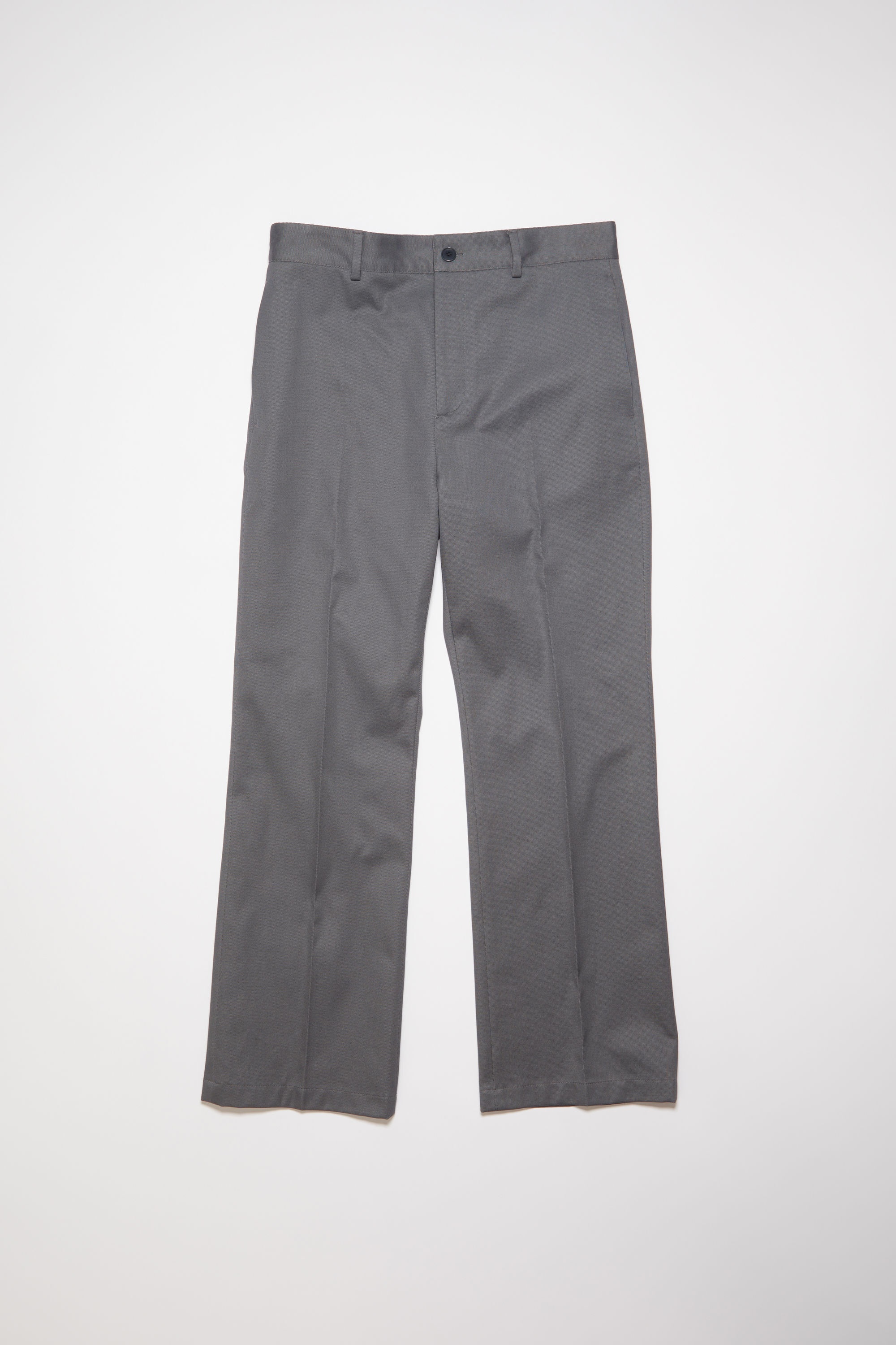 Twill trousers - Graphite grey - 1