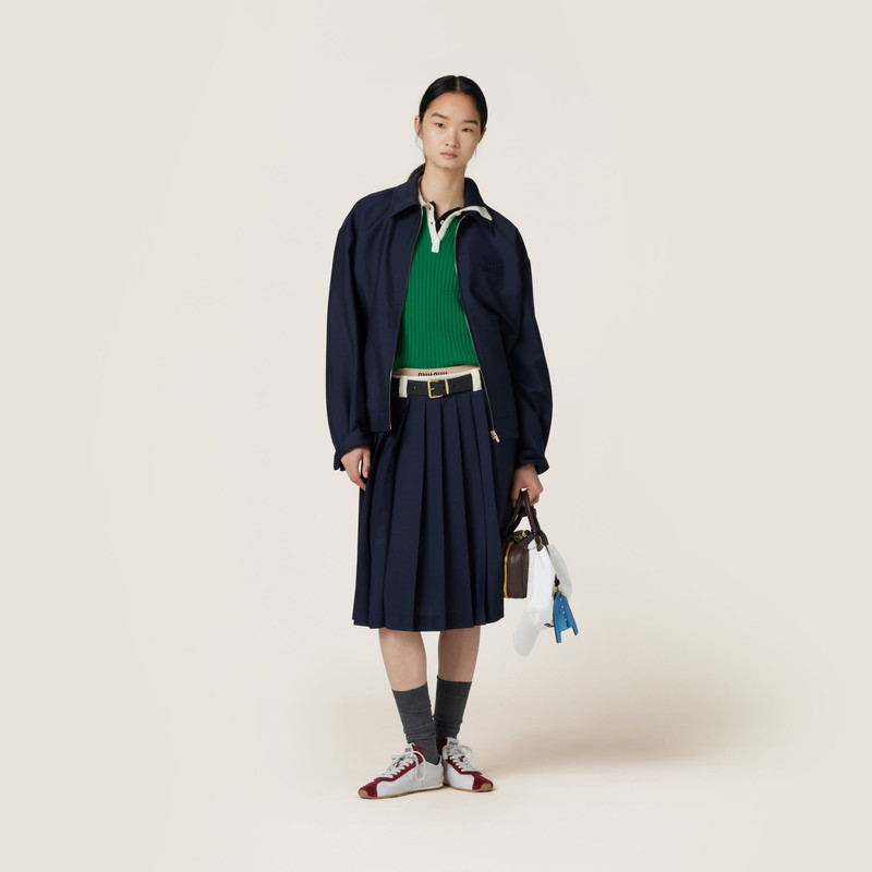 Miu Miu Kid mohair skirt outlook
