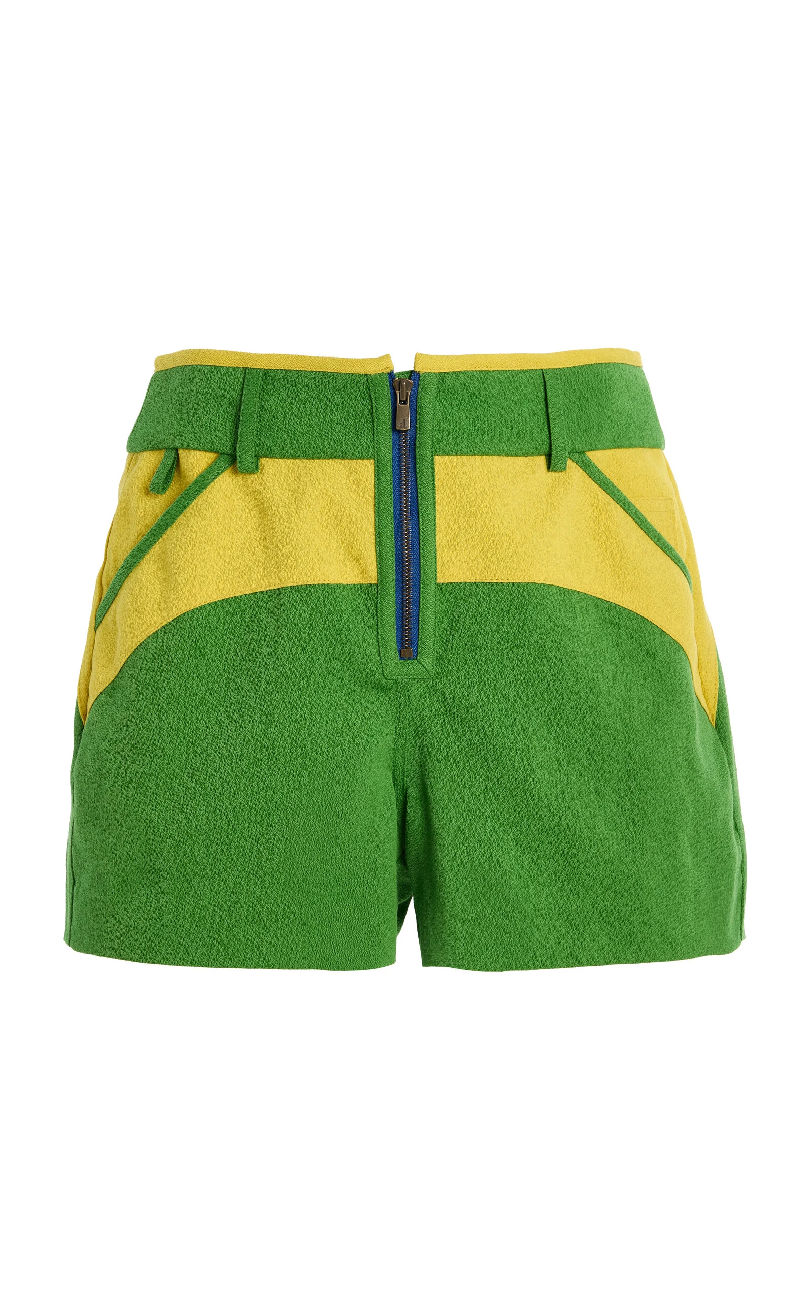 Ride or Fly Cotton-Blend Shorts green - 1