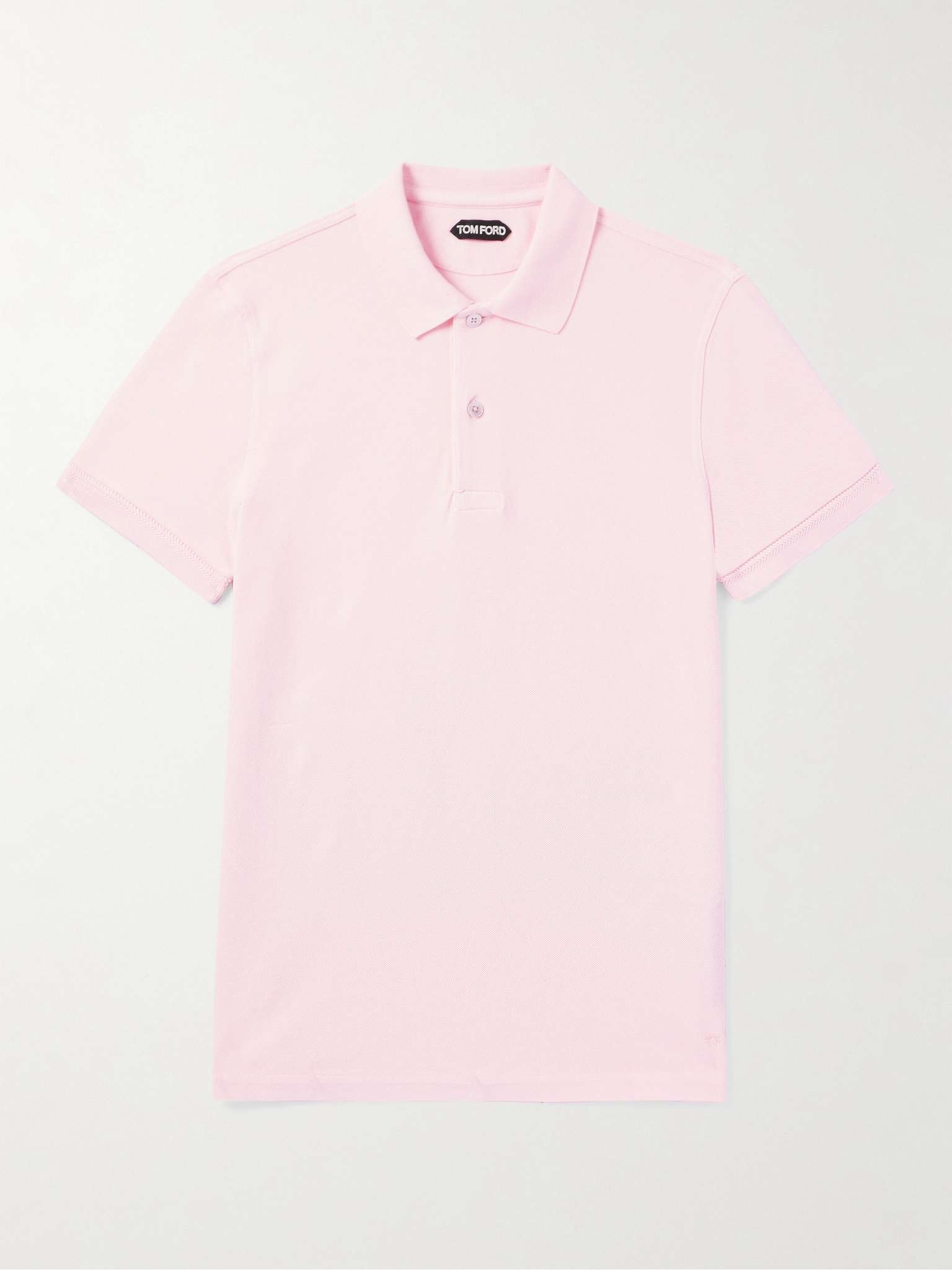 Cotton-Piqué Polo Shirt - 1