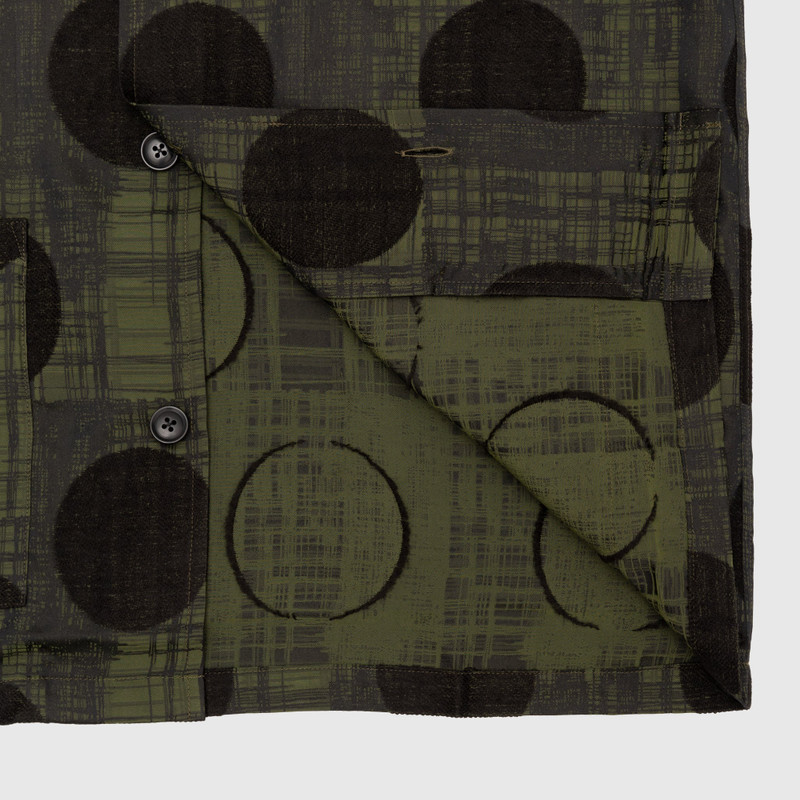 PLAID & POLKDOT JAQUARD CABANA SHIRT 4