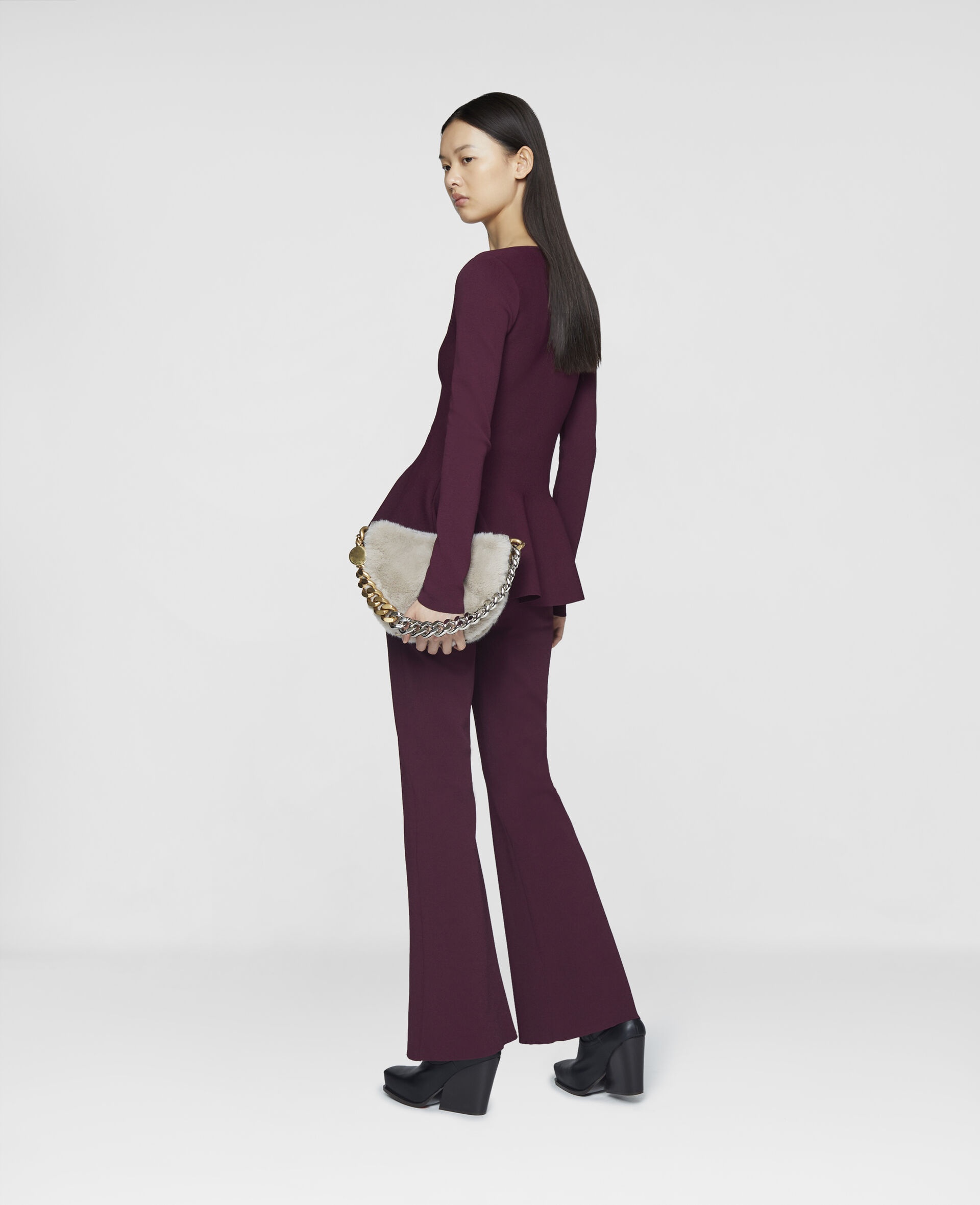 Compact Knit Trousers - 3