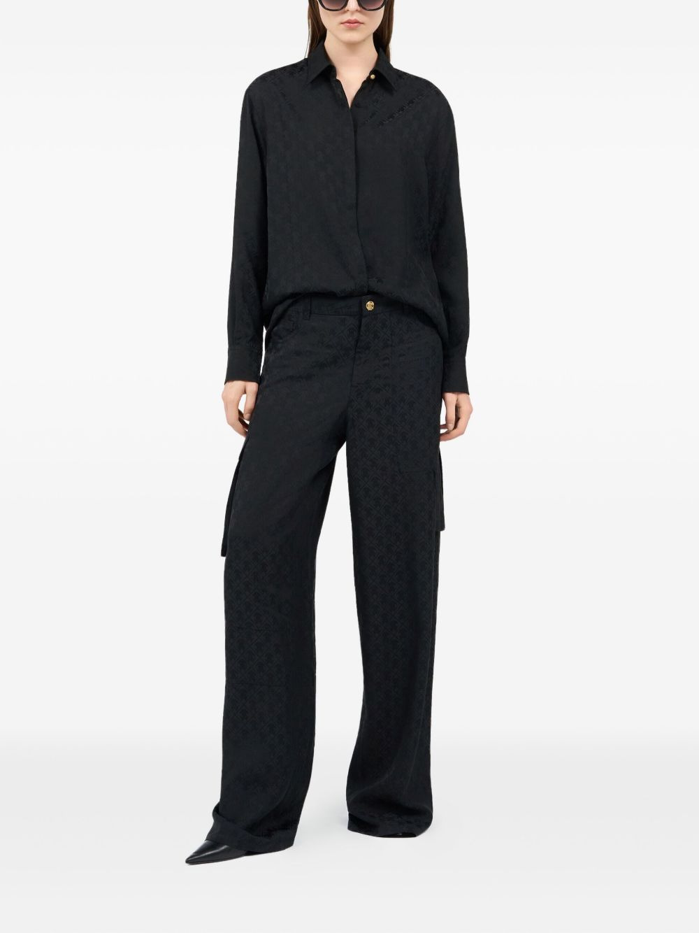 monogram trousers - 2