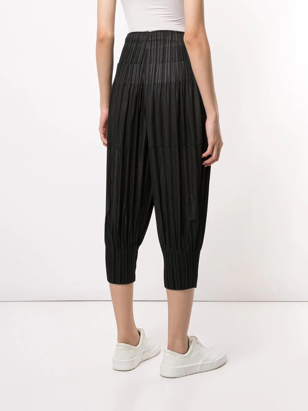 pleated waist trousers - 4