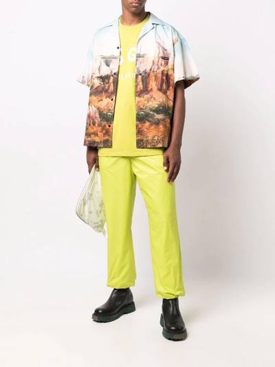 MSGM drawstring-waist track  trousers outlook