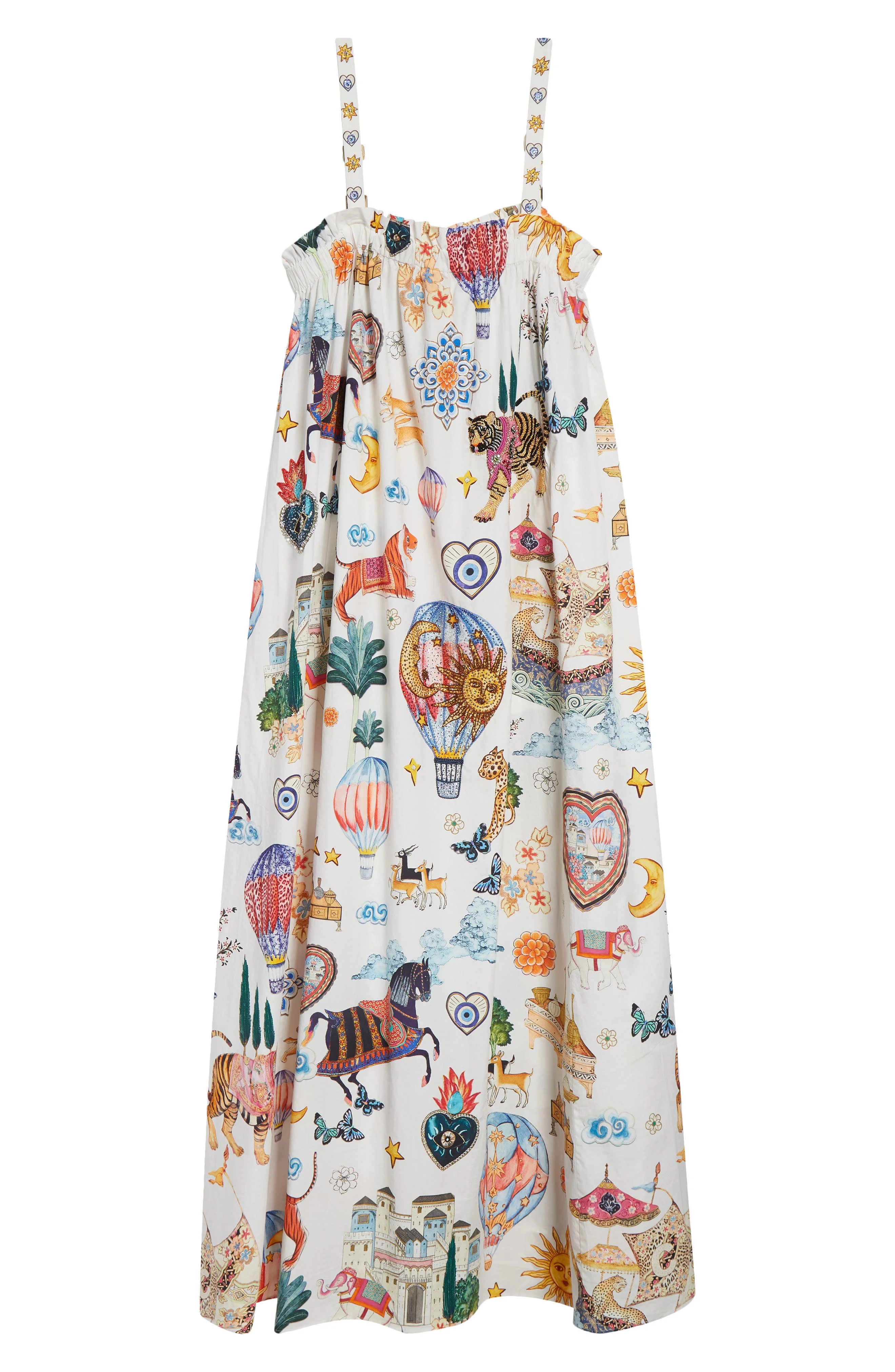 Camilla Print Cotton Maxi Sundress in Kapadokya Kitsch at Nordstrom - 1