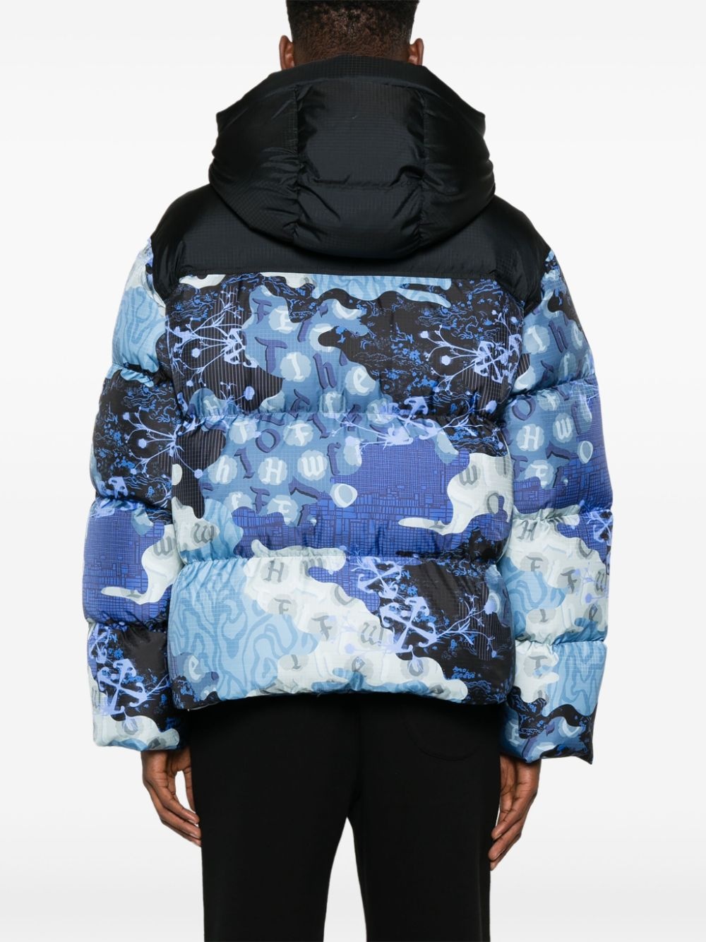 Camo down jacket - 4