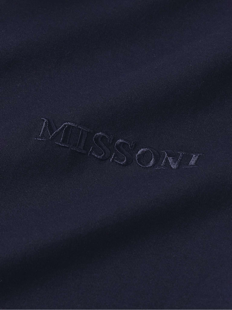Logo-Embroidered Cotton-Jersey T-Shirt 4